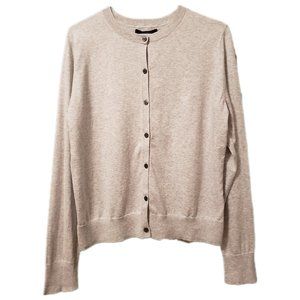 🍋NWT Banana Republic Light Grey Cardigan (Medium)